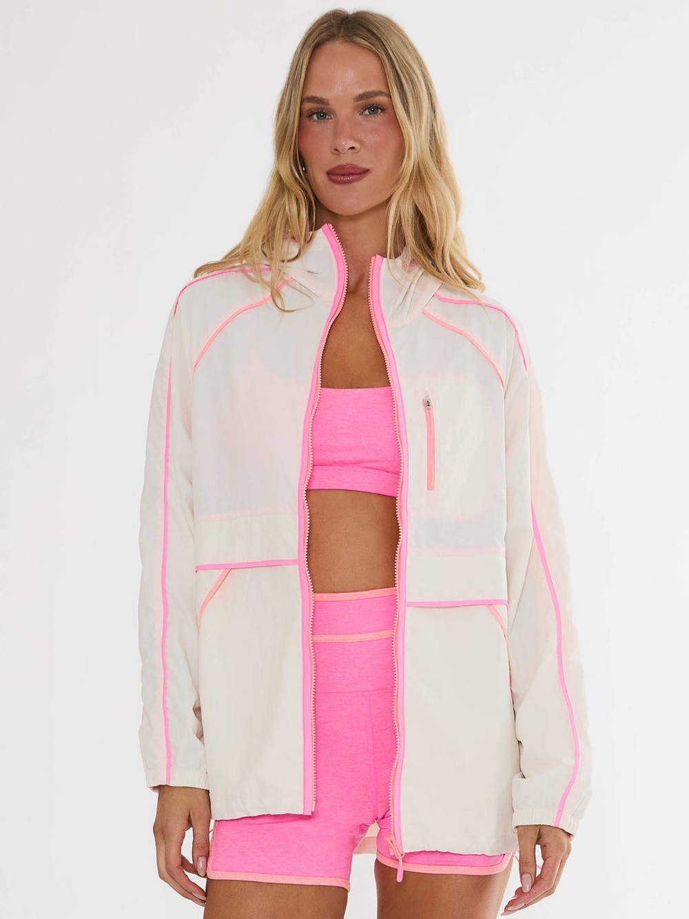 Beach Riot Mel Jacket in Shoreline Colorblock - Picture 3 of 7